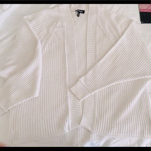 Open knit cardigan!  Super comfy!